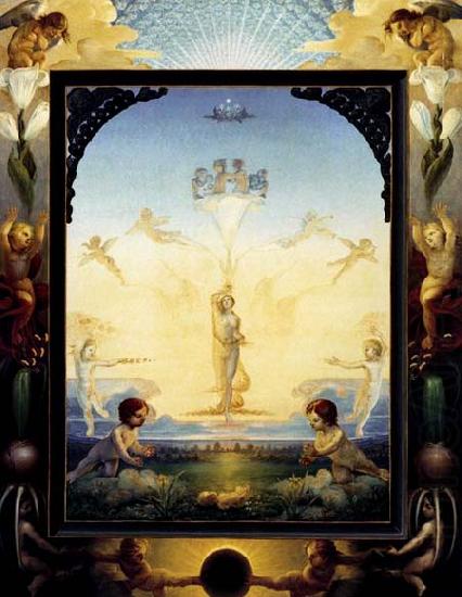 Philipp Otto Runge The Small Morning china oil painting image